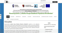 Desktop Screenshot of lgdpojezierzebrodnickie.pl