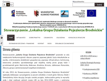 Tablet Screenshot of lgdpojezierzebrodnickie.pl